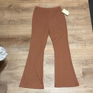 Rust Colored Flare Pants